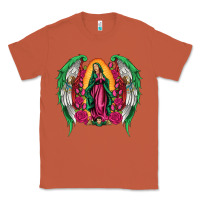 Copper mexican flag wings our lady of guadalupe Classic Tee - Artiststas
