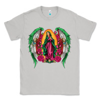 Mexican Flag Wings Our Lady Of Guadalupe Classic Tee | Teevron