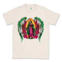 Natural mexican flag wings our lady of guadalupe Classic Tee - Artiststas