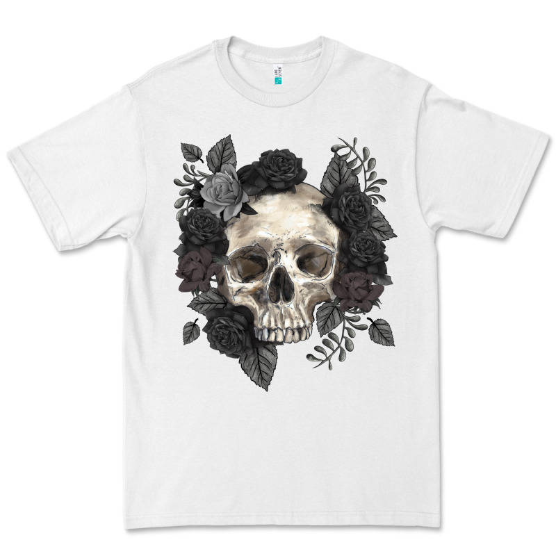 Floral Skull Premium Tee by RanaPortraitStore | Teevron