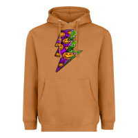 Meerkat halloween lightning bolt Heavyweight Hoodie - BundleAndBundleShop