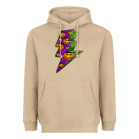 Mushroom halloween lightning bolt Heavyweight Hoodie - BundleAndBundleShop
