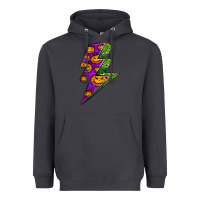 Smoke halloween lightning bolt Heavyweight Hoodie - BundleAndBundleShop
