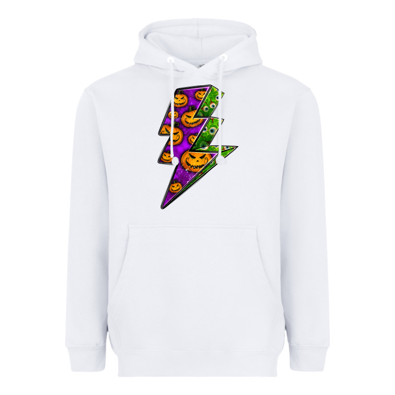 Halloween Lightning Bolt Heavyweight Hoodie by BundleAndBundleShop | Teevron