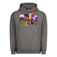 Pigment Tornado mardi gras wine glasses cowgirl Urban Hoodie - CowGirlArtShop