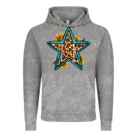Cloud Rock western leopard star Vintage Hoodie - HRA Design Shop
