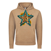 Vintage Coffee western leopard star Vintage Hoodie - HRA Design Shop