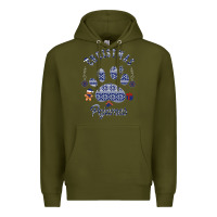 Army Green Christmas Pajamas Premium Hoodie - Bettercallsaul