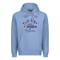 Colony Blue Christmas Pajamas Premium Hoodie - Bettercallsaul