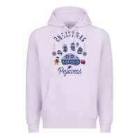 Lilac Christmas Pajamas Premium Hoodie - Bettercallsaul