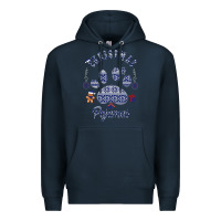 Navy Christmas Pajamas Premium Hoodie - Bettercallsaul
