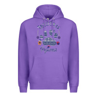 Purple Christmas Pajamas Premium Hoodie - Bettercallsaul
