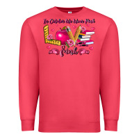 Cardinal in october we wear pink teacher Premium Sweatshirt - LillyAllenDesigns
