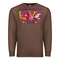 Chestnut in october we wear pink teacher Premium Sweatshirt - LillyAllenDesigns