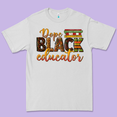 Premium Tee dope black educator