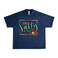 Navy stay salty matthew 5 13 summer Urban Heavy Tee - Jasminsmagicworld