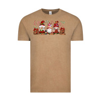 Vintage Coffee Christmas Gnomes Vintage Tee - Artiststas
