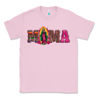 Bubblegum Pink mama our lady of guadalupe Classic Tee - Artiststas