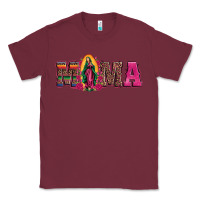 Burgundy mama our lady of guadalupe Classic Tee - Artiststas