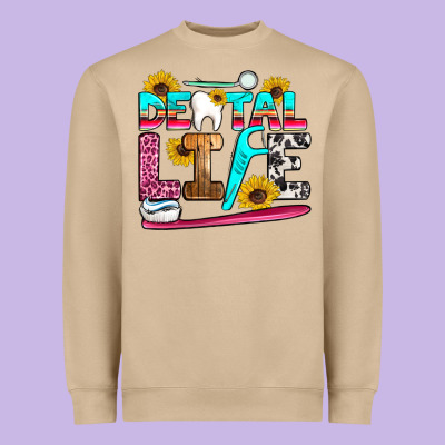 Dental Life Heavyweight Sweatshirt Designed By Artiststas