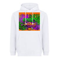 White spooky vibes tumbler Heavyweight Hoodie - BundleAndBundleShop
