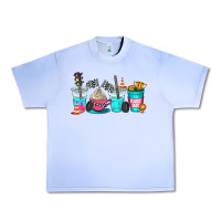 Grape Ice race day coffe cup Urban Heavy Tee - AdoDesignShop