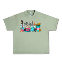 Oil Green race day coffe cup Urban Heavy Tee - AdoDesignShop