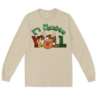 Mushroom it's christmas y'all reindeer Long Sleeve Tee - Jasminsmagicworld
