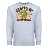 Heather Grey teacher of smart cookies Premium Sweatshirt - LillyAllenDesigns