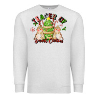 Oatmeal Heather teacher of smart cookies Premium Sweatshirt - LillyAllenDesigns