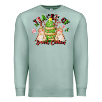 Seafoam teacher of smart cookies Premium Sweatshirt - LillyAllenDesigns