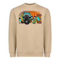Mushroom love black angus indian headdress Heavyweight Sweatshirt - JahusDesignShop