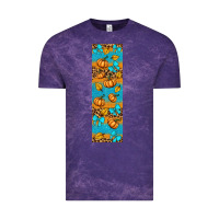 Cloud Purple autumn Vintage Tee - BundleAndBundleShop
