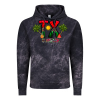 Cloud Black texas summer Vintage Hoodie - CowhideDigitalArt