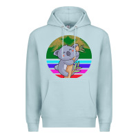 Blue Mist Koala Premium Hoodie - Bettercallsaul