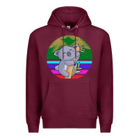 Burgundy Koala Premium Hoodie - Bettercallsaul