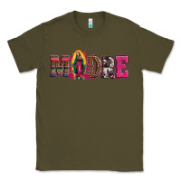 Army Green madre our lady of guadalupe Classic Tee - Artiststas
