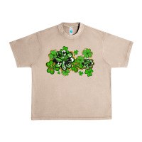 French Oak cowhide and leopard shamrocks Urban Heavy Tee - AdoDesignShop