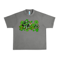 Tornado cowhide and leopard shamrocks Urban Heavy Tee - AdoDesignShop
