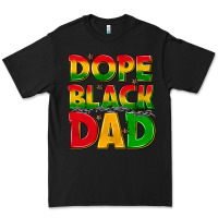 Black dope black dad with stars Premium Tee - texasbilliewilder