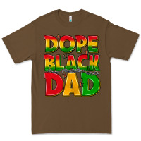 Cacao dope black dad with stars Premium Tee - texasbilliewilder