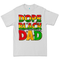 Dove Grey dope black dad with stars Premium Tee - texasbilliewilder