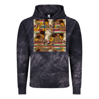 Cloud Black western hereford cattle seamless pattern Vintage Hoodie - HRA Design Shop