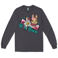 Smoke he is risen cross rabbit Long Sleeve Tee - BarkalooDesign