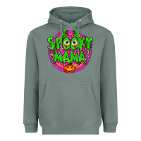 Sage spooky mama Heavyweight Hoodie - BundleAndBundleShop
