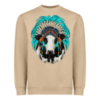 Mushroom holstein indian headdress Heavyweight Sweatshirt - JahusDesignShop