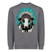 Storm holstein indian headdress Heavyweight Sweatshirt - JahusDesignShop