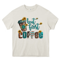 Cream but first coffee Heavy Core Tee - Artiststas
