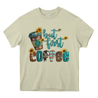 Mossy but first coffee Heavy Core Tee - Artiststas