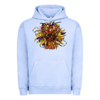Pigment Grape Ice mardi gras sunflower Urban Hoodie - CowGirlArtShop
